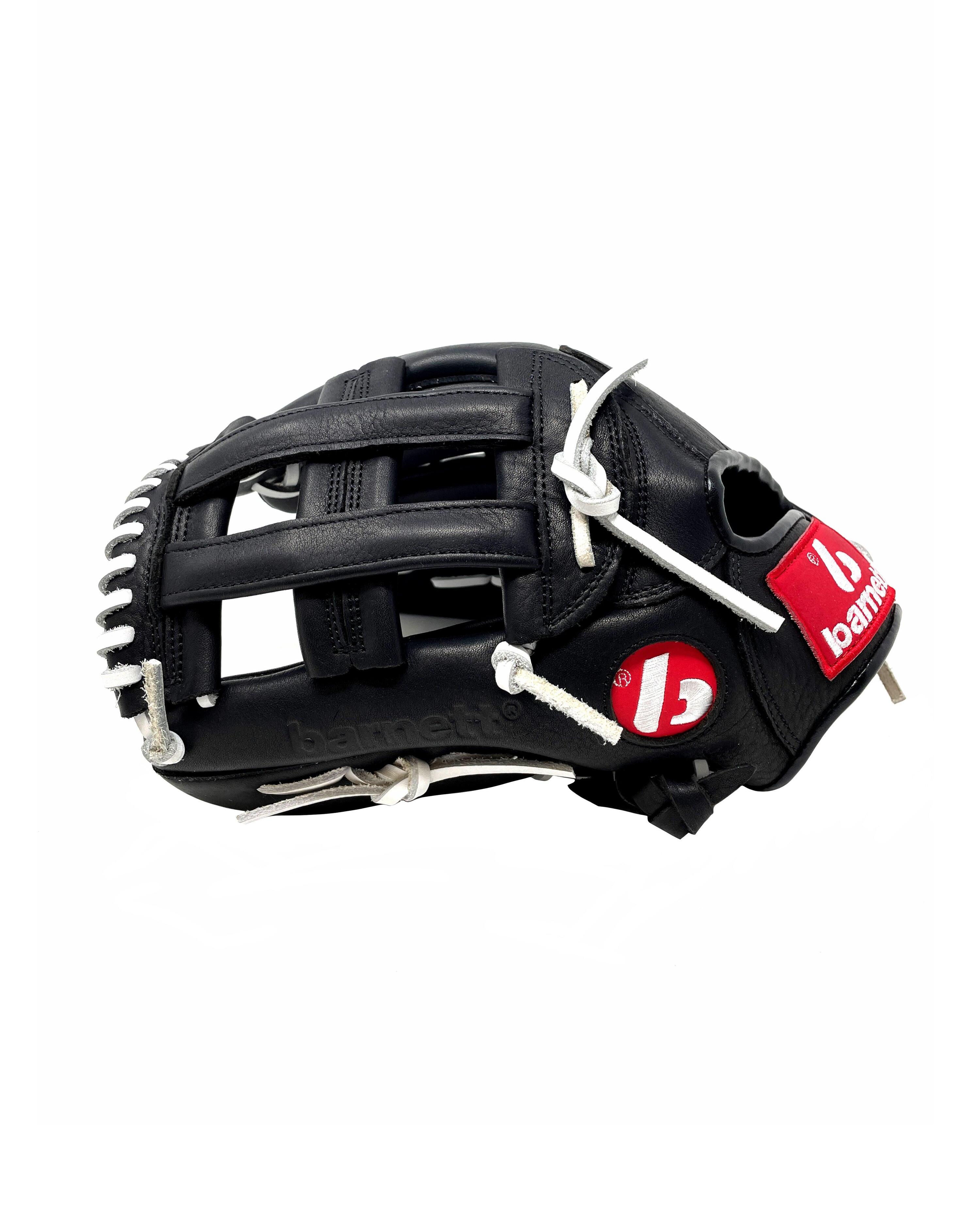 GL-127 Gant de baseball de compétition, Cuir 12.7" Noir 2/4