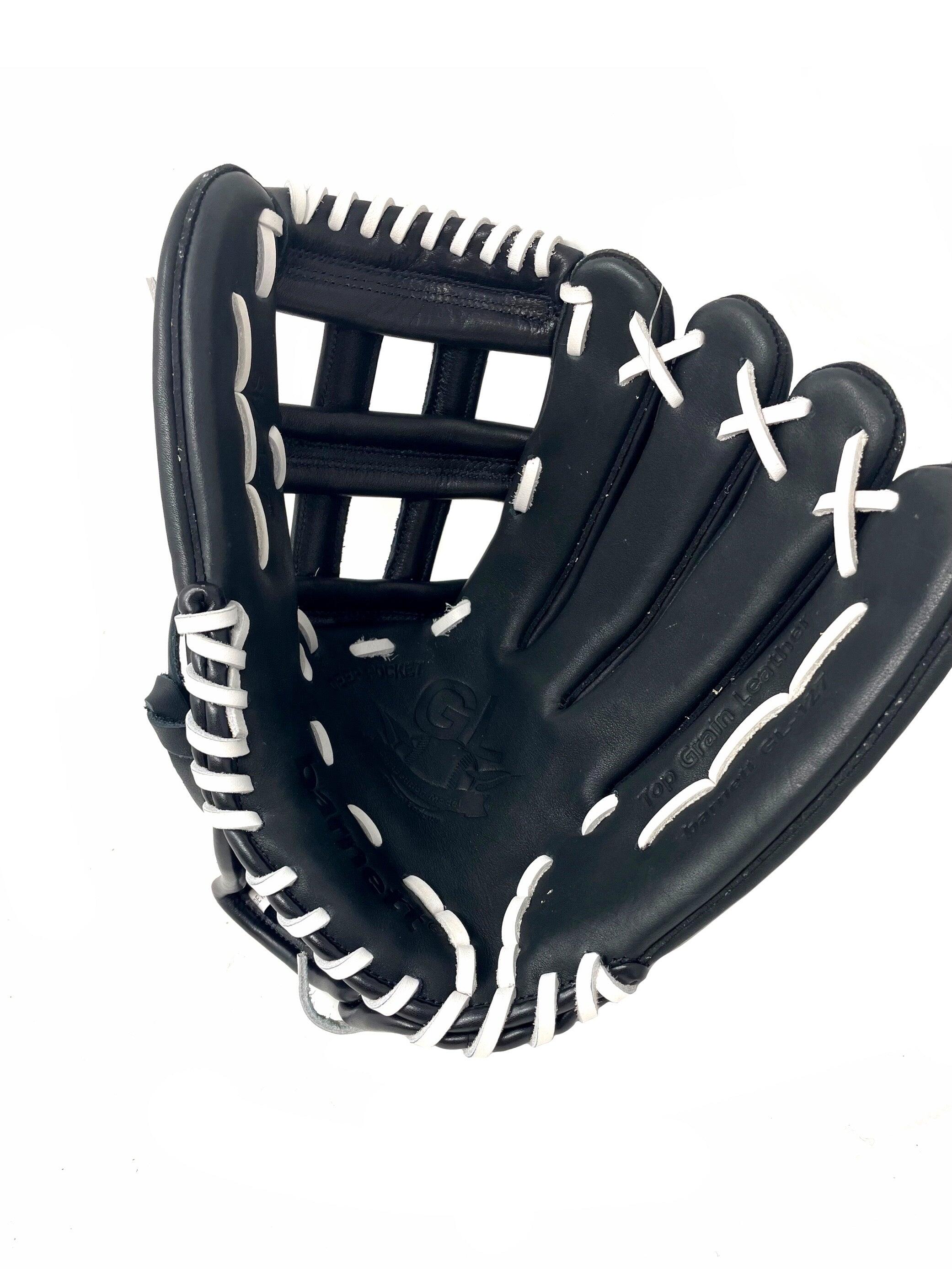 GL-127 Gant de baseball de compétition, Cuir 12.7" Noir 4/4