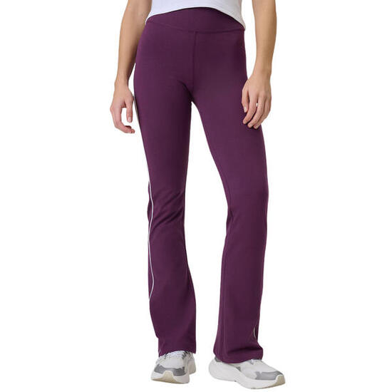 Leggings femme 4F CAS - coupe ajustée, taille haute, jambes évasées