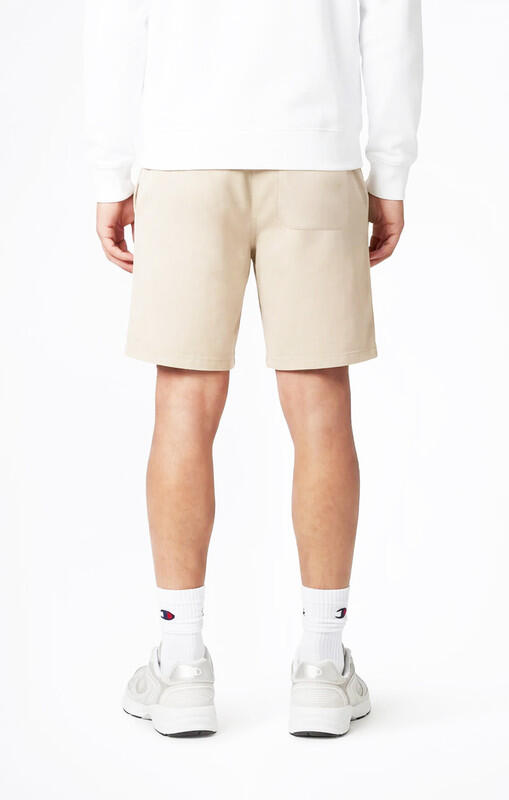 Pantaloncini Bermuda Champion Icons in Cotone e Poliestere Regular Fit  Beige L 3/3