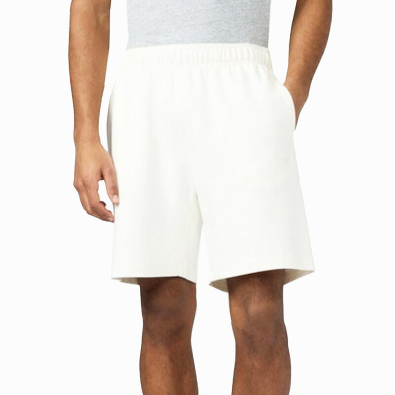 Champion Pantaloncini Uomo Leggeri in Cotone e Poliestere Panna 280g Sportivi L 2/3