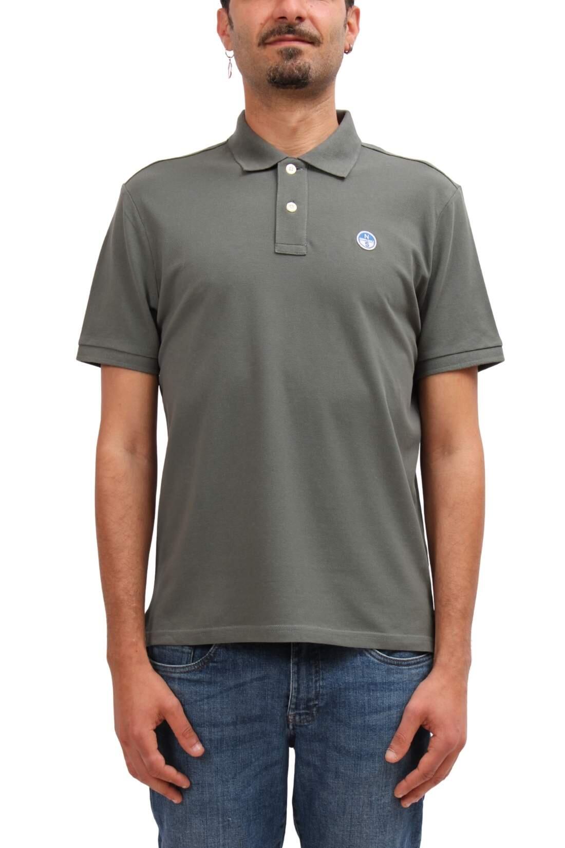 Polo uomo regular con logo 3/4