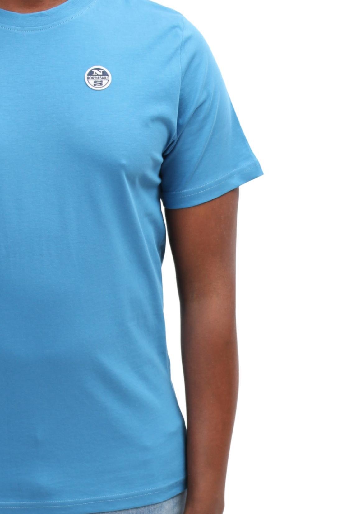 T-shirt - Sportswear - Heren - Model met logo - Korte mouw - Royal blue 2/4