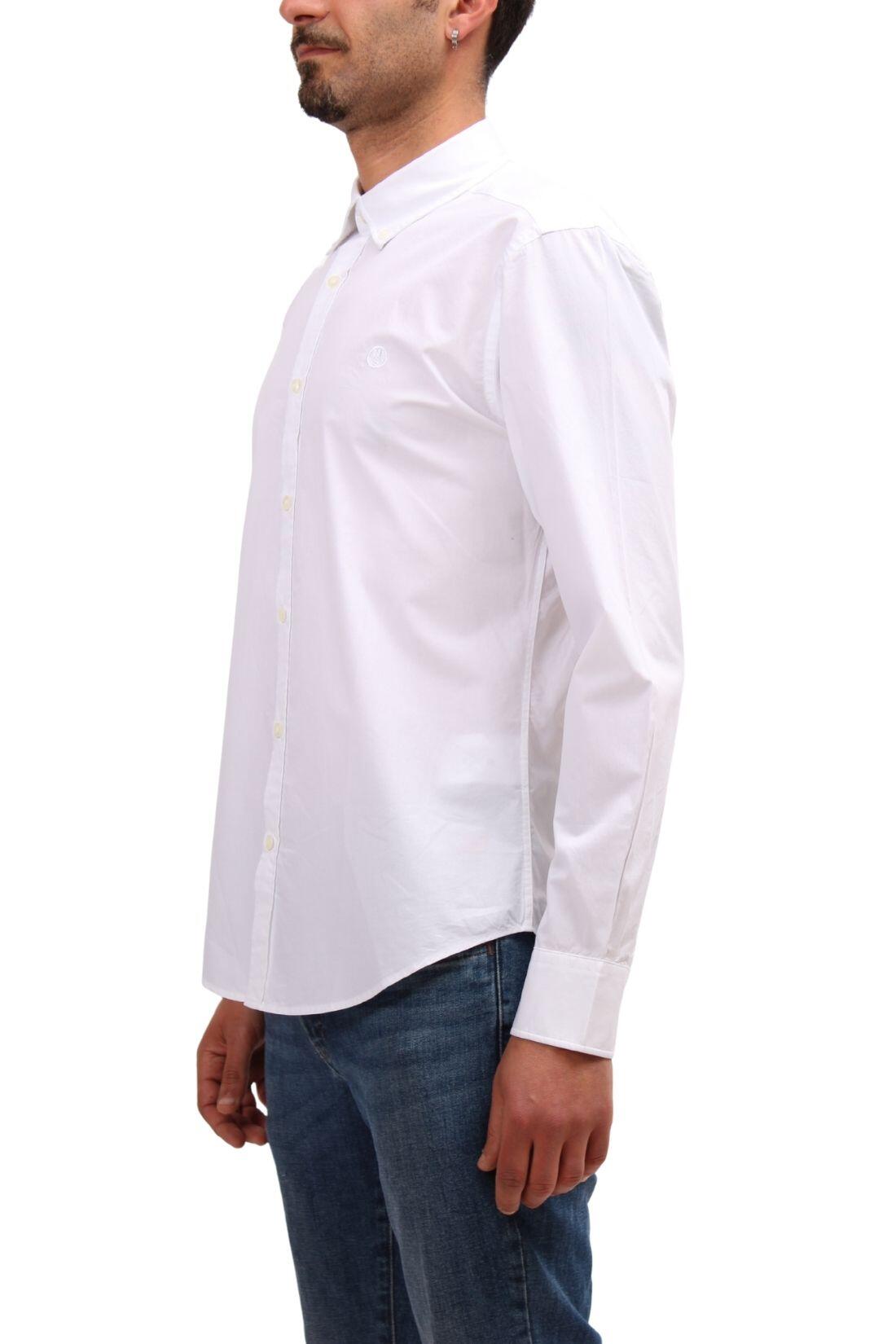 Camicia uomo regular in popeline 4/4