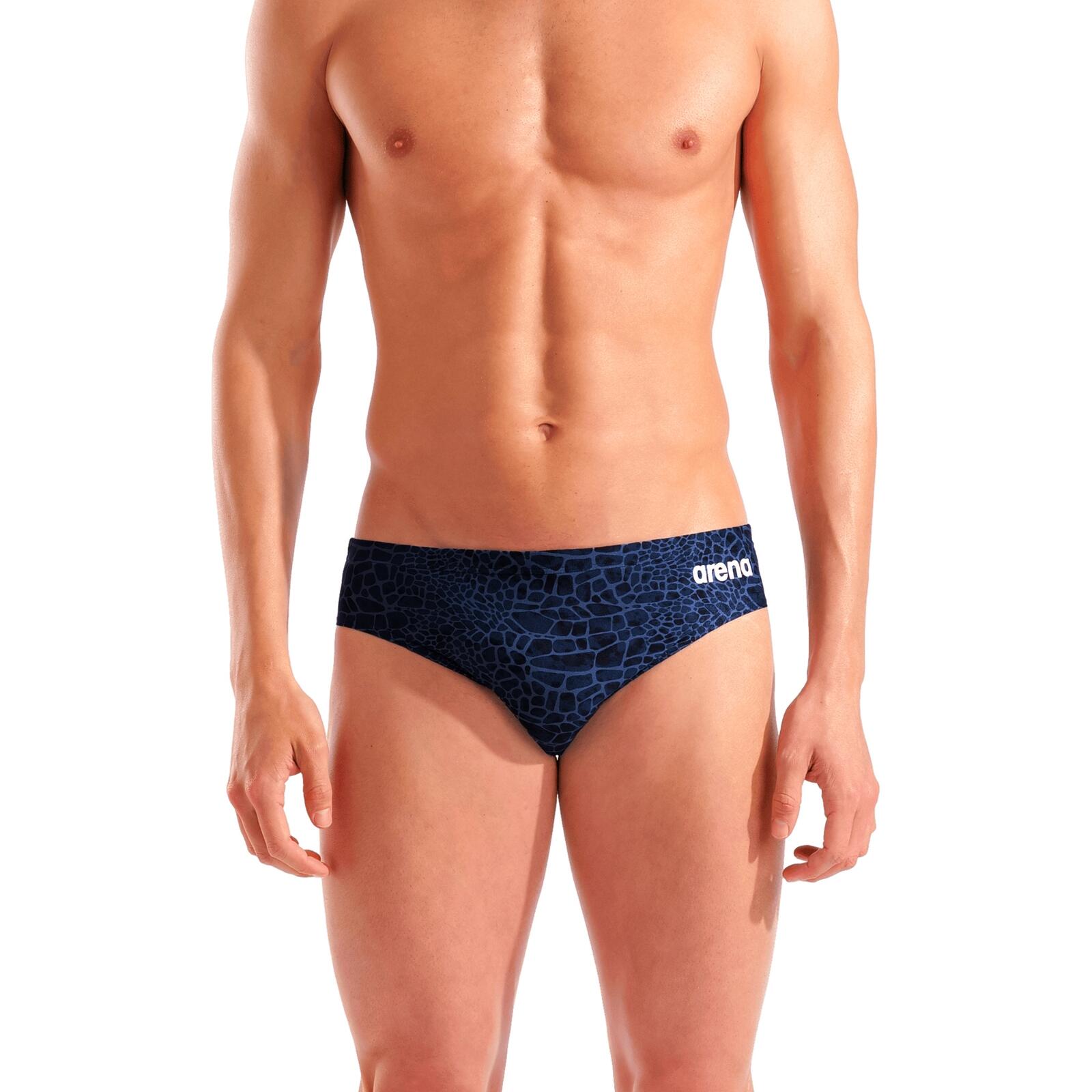 Badeslip chlorbeständig, schnelltrocknend Herren - Snakeskin Swim Brief 3/6