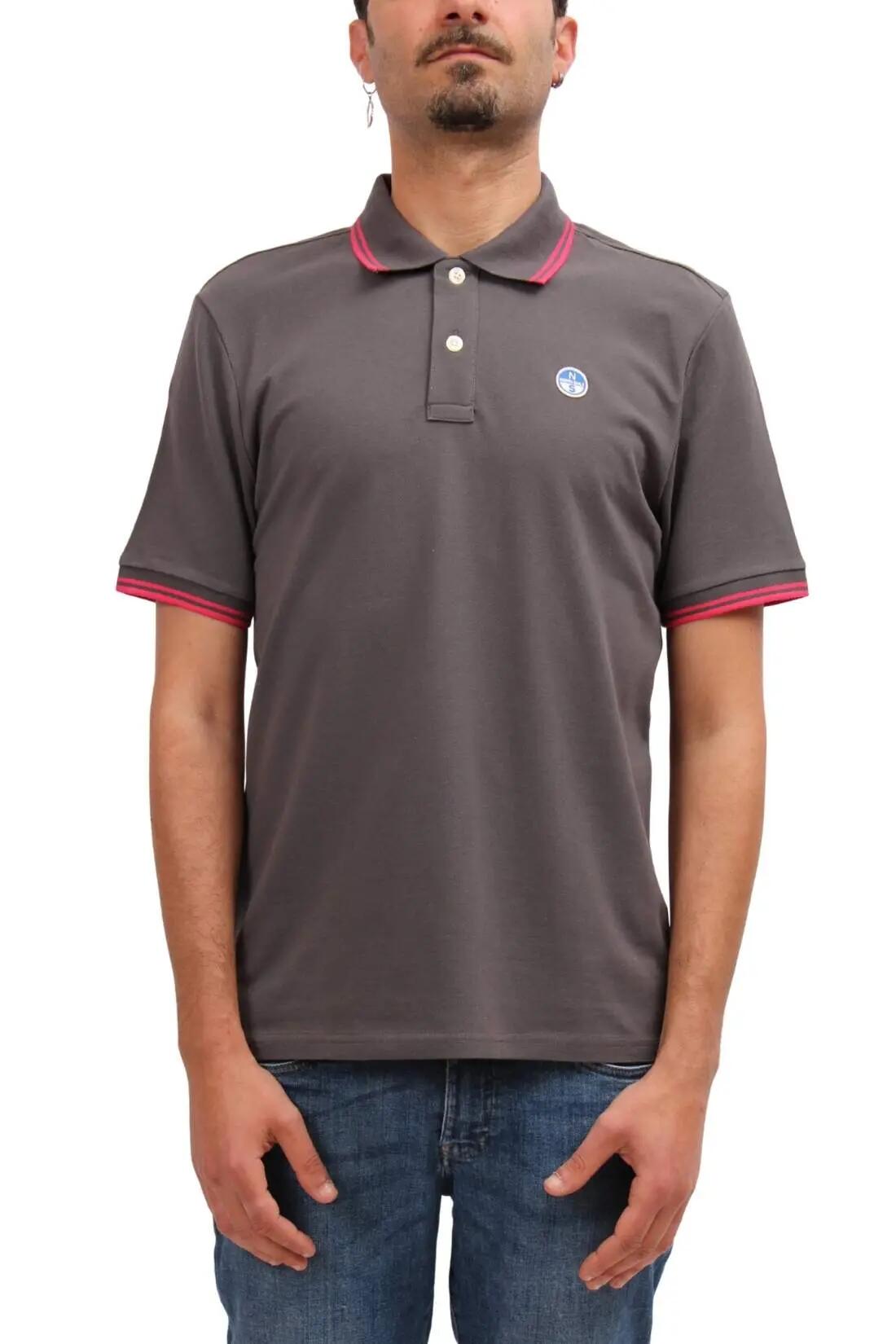 Polo uomo regular con collo parlato 4/5