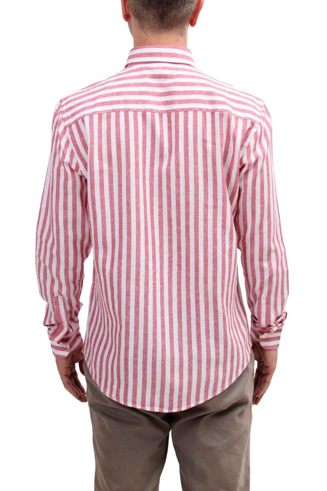 Camicia uomo in misto linologo 1/4