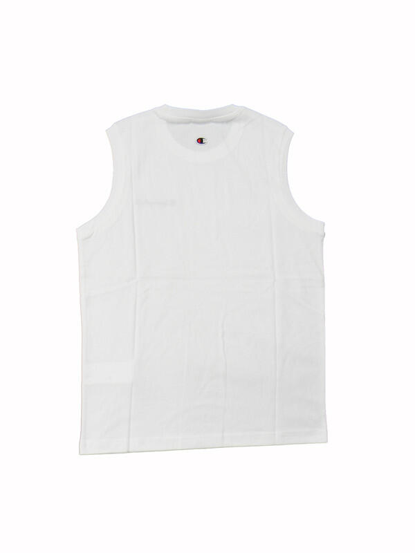 Champion Smanicato in Cotone da Uomo Icons, Regular, Bianco S 3/3