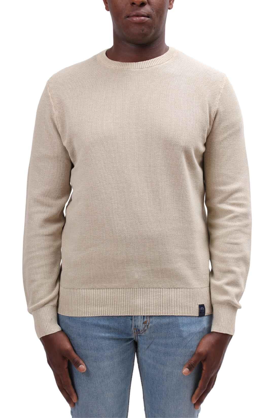 Pullover uomo in puro cotone 3/4