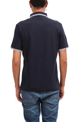 Poloshirt - sport - heren - regular, korte mouw - donkerblauw