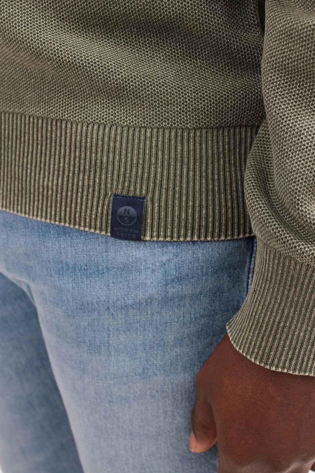 Pullover uomo in puro cotone 2/4