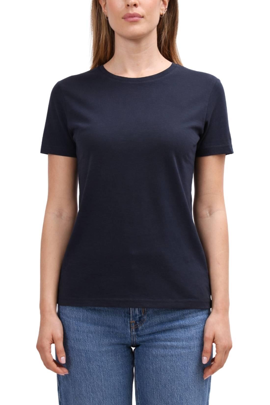 T-shirt donna in cotone organico fiammato 3/4