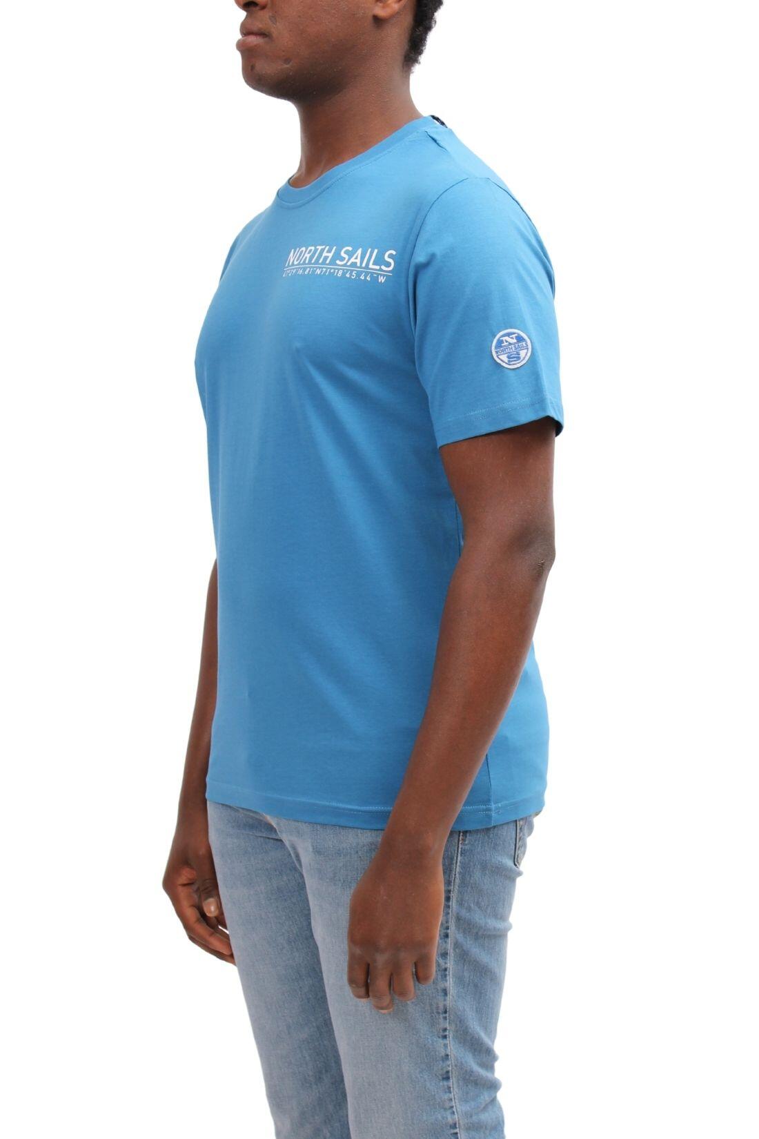 T-shirt uomologo lineare 4/4
