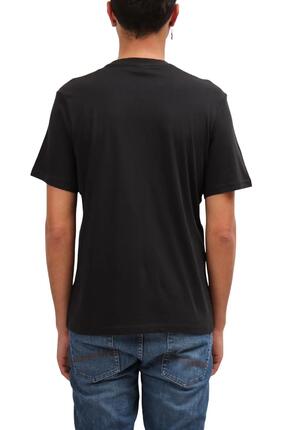 T-shirt - sportswear - Homme - Coton, manches courtes, regular fit - Noir