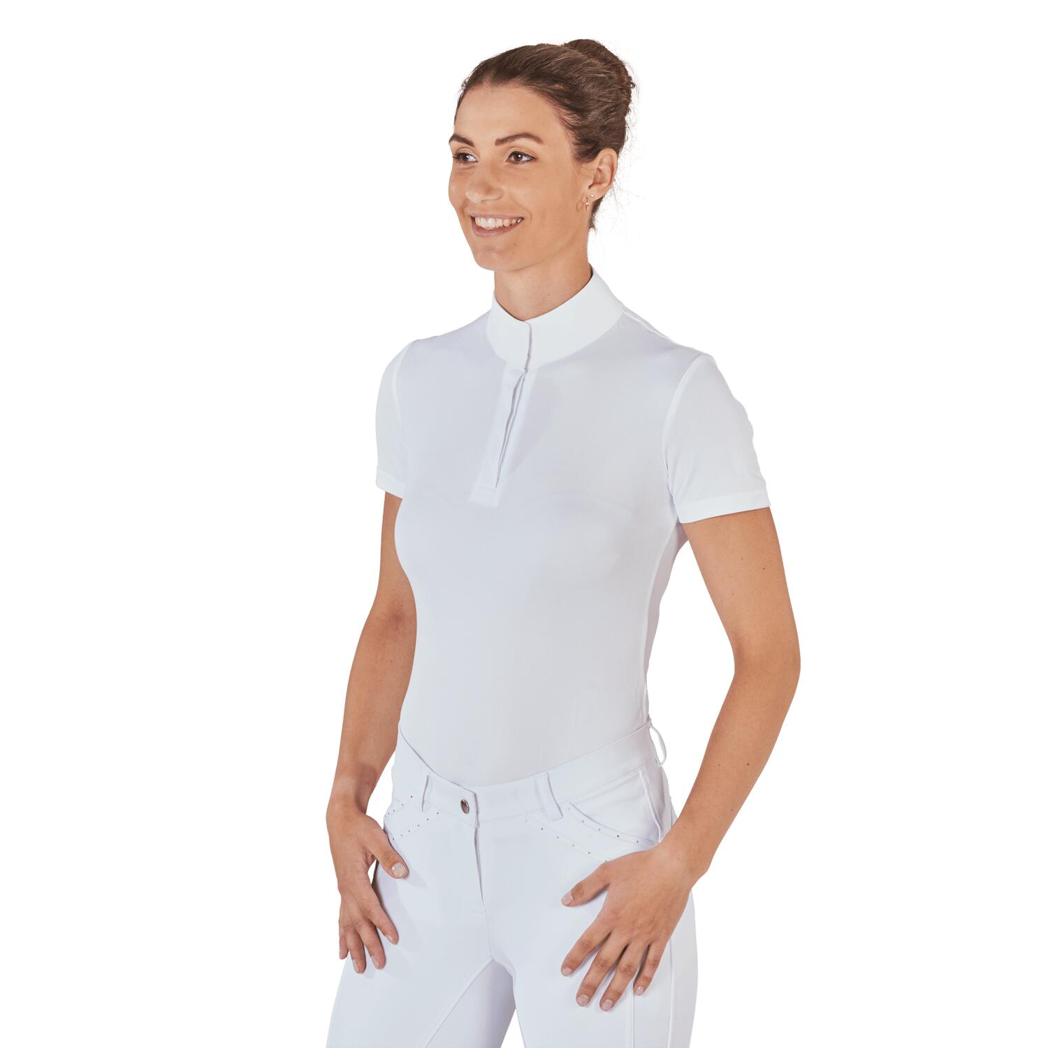 Turniershirt Damen Aarhus weiß 6/6