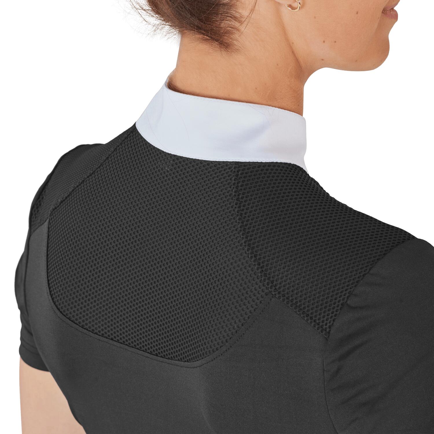 Turniershirt Damen Zamora schwarz 2/4