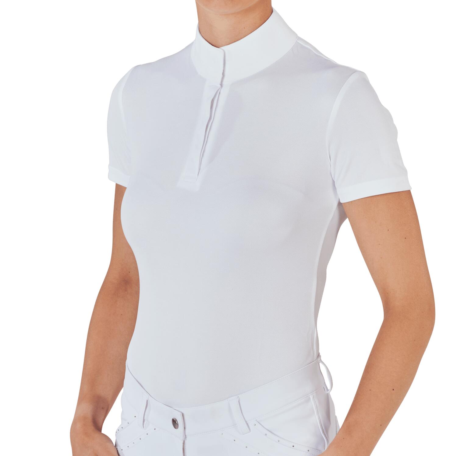 Turniershirt Damen Aarhus weiß 2/6