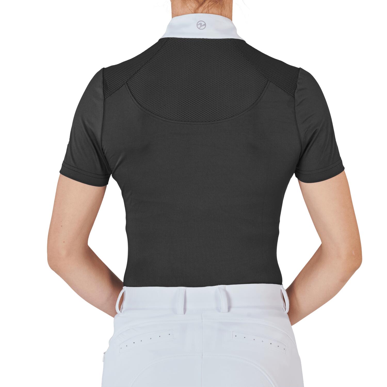 Turniershirt Damen Zamora schwarz 4/4