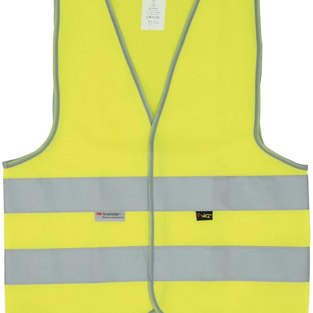 4-ACT children's reflective safety vest, M, yellow