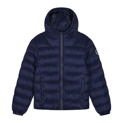 HYPE - Kinder Steppjacke Navy Kapuze Warm Gepolstert Jacke