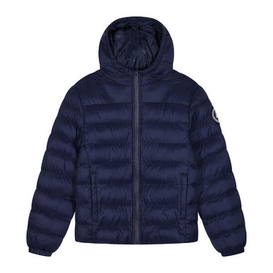 HYPE - Kinder Steppjacke Navy Kapuze Warm Gepolstert Jacke