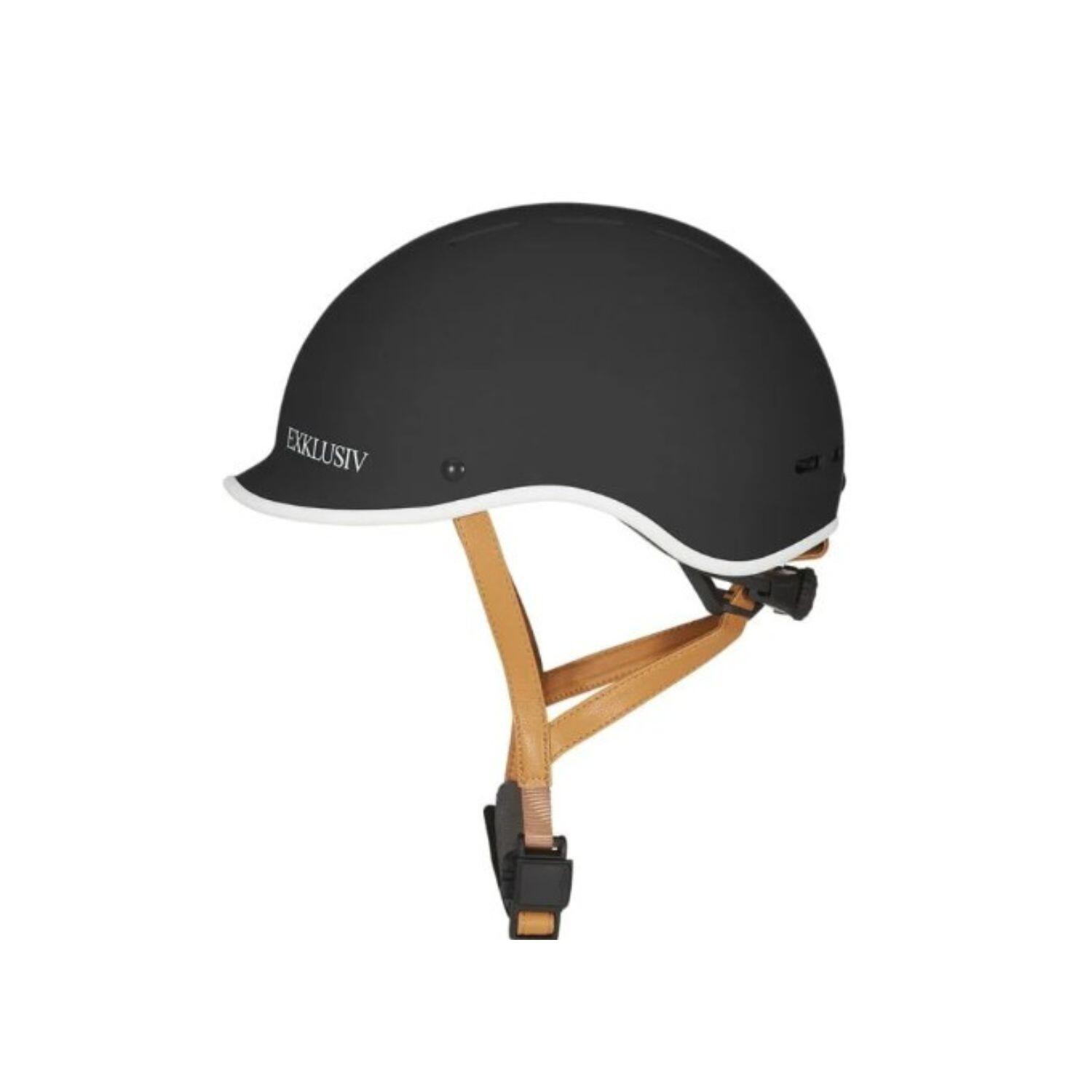 EXKLUSIV PURE HELM - MAT ZWART 3/4