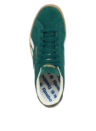 Zapatillas - Hombre - Casual - Ante y suela gum - Club C - verde