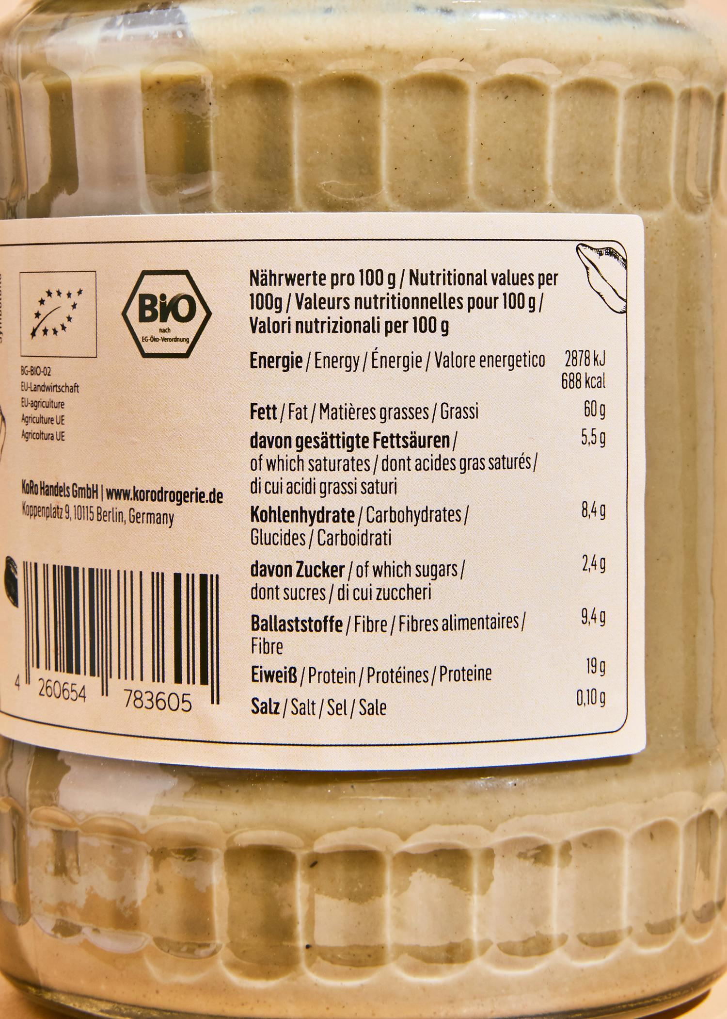 Purée de graines de tournesol bio 500 g 5/7