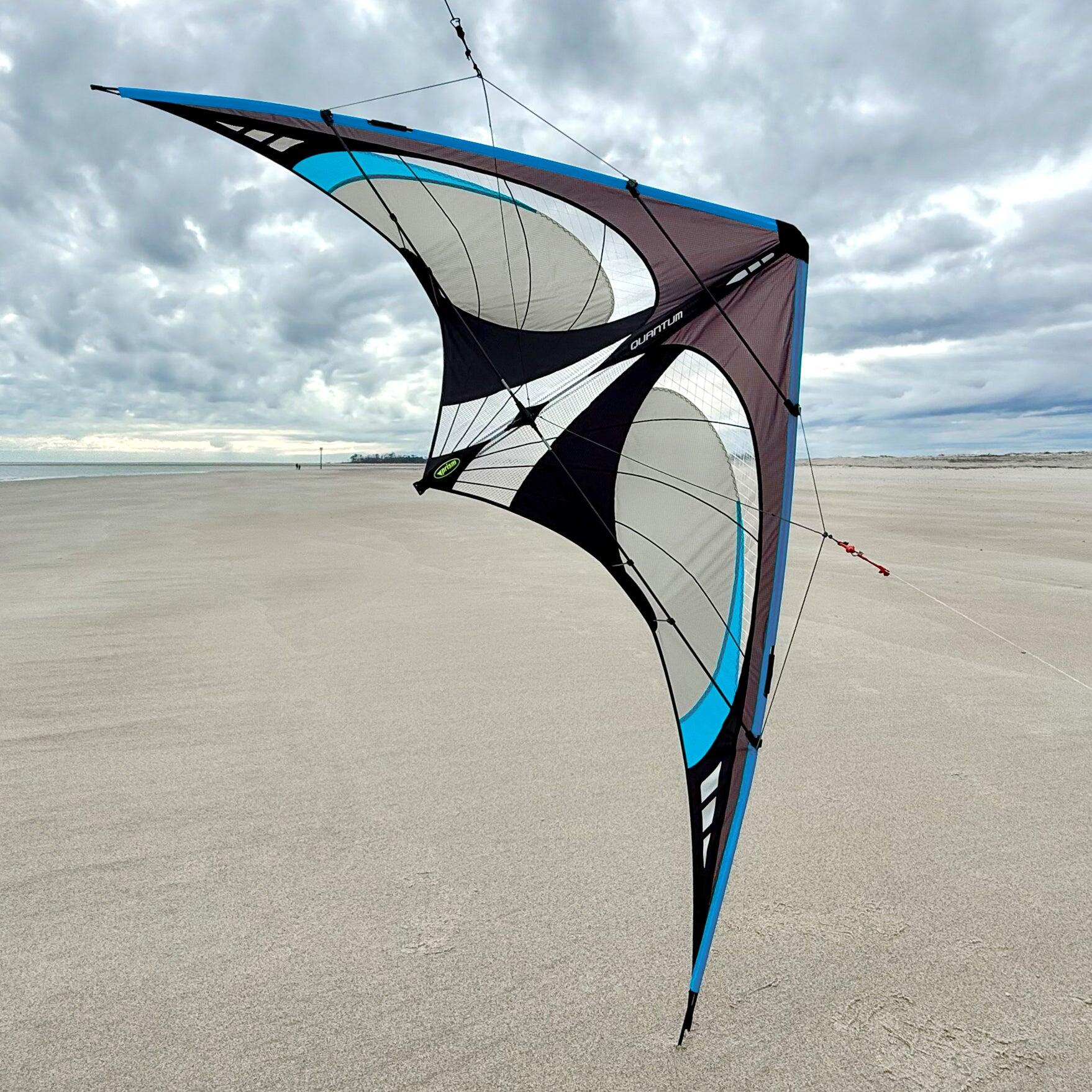 Aquilone acrobatico Prism Quantum 2.0 Onyx QUAOX Grigio 221 cm 3/6