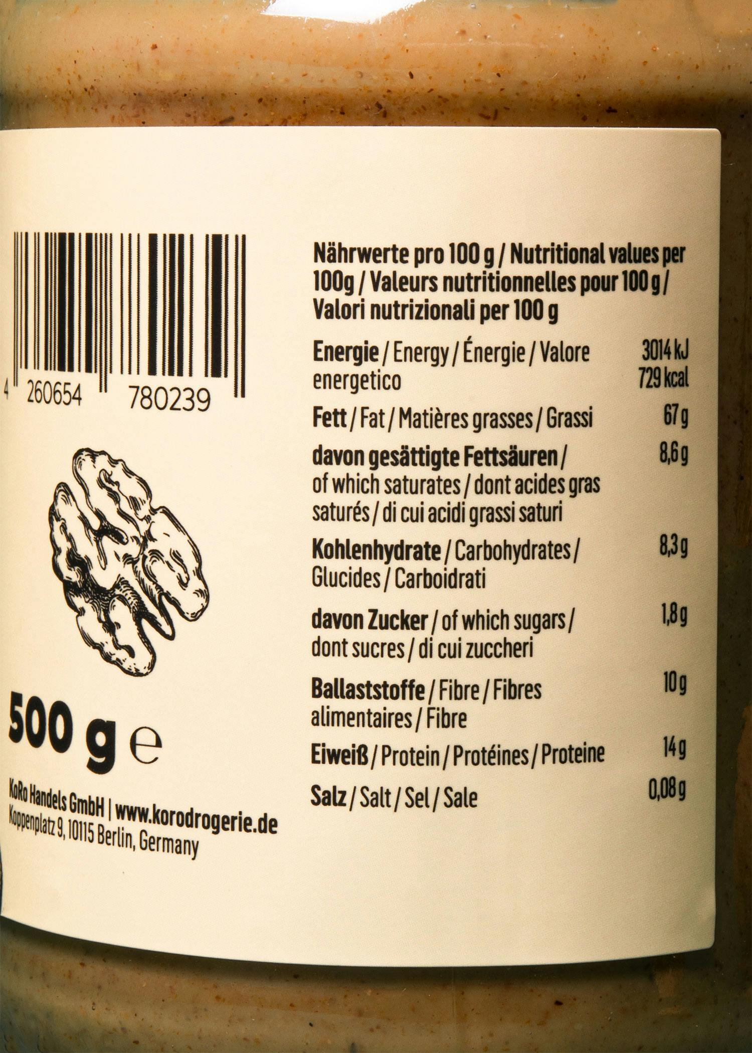 Purée de noix 12 x 500 g 4/7