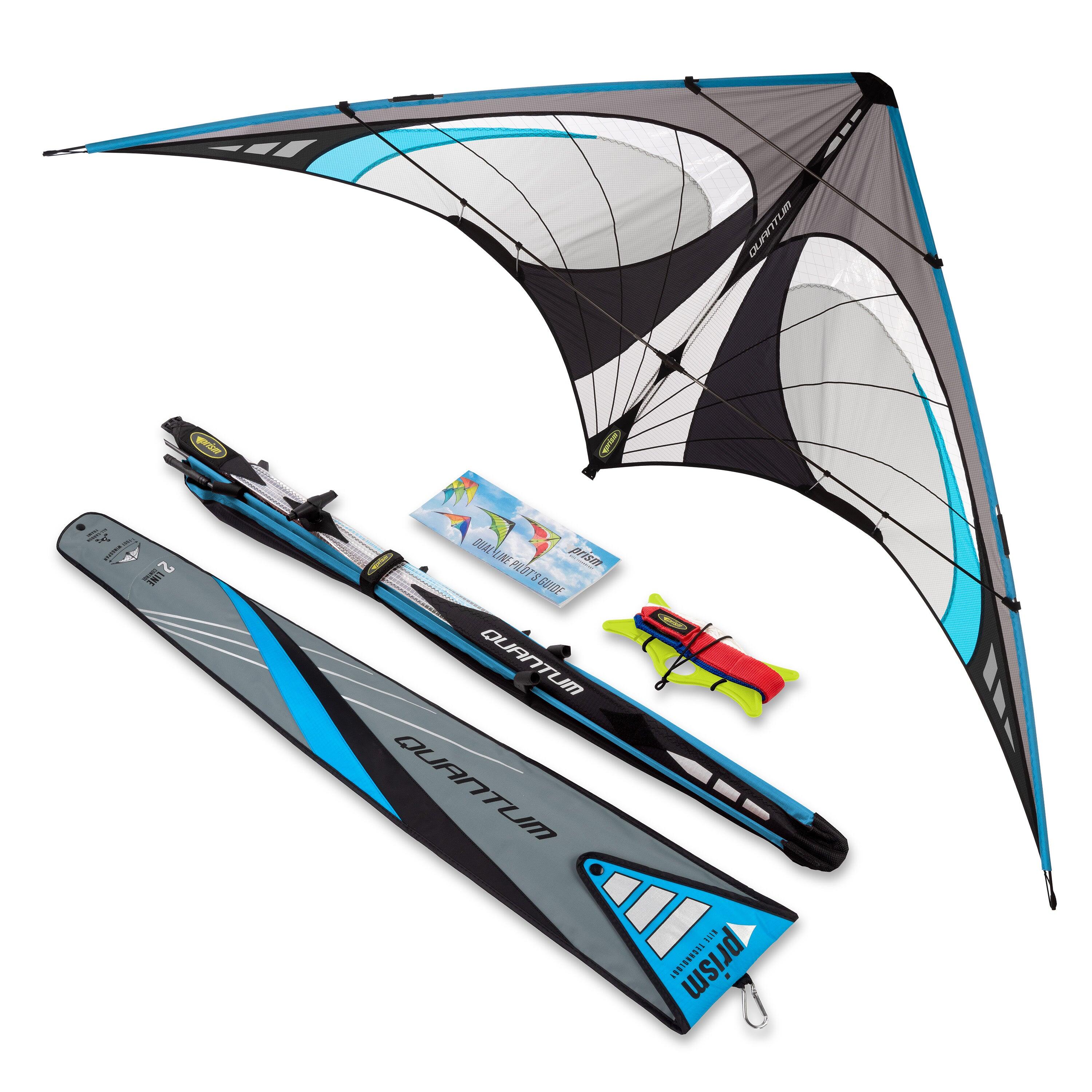 Aquilone acrobatico Prism Quantum 2.0 Onyx QUAOX Grigio 221 cm 2/6