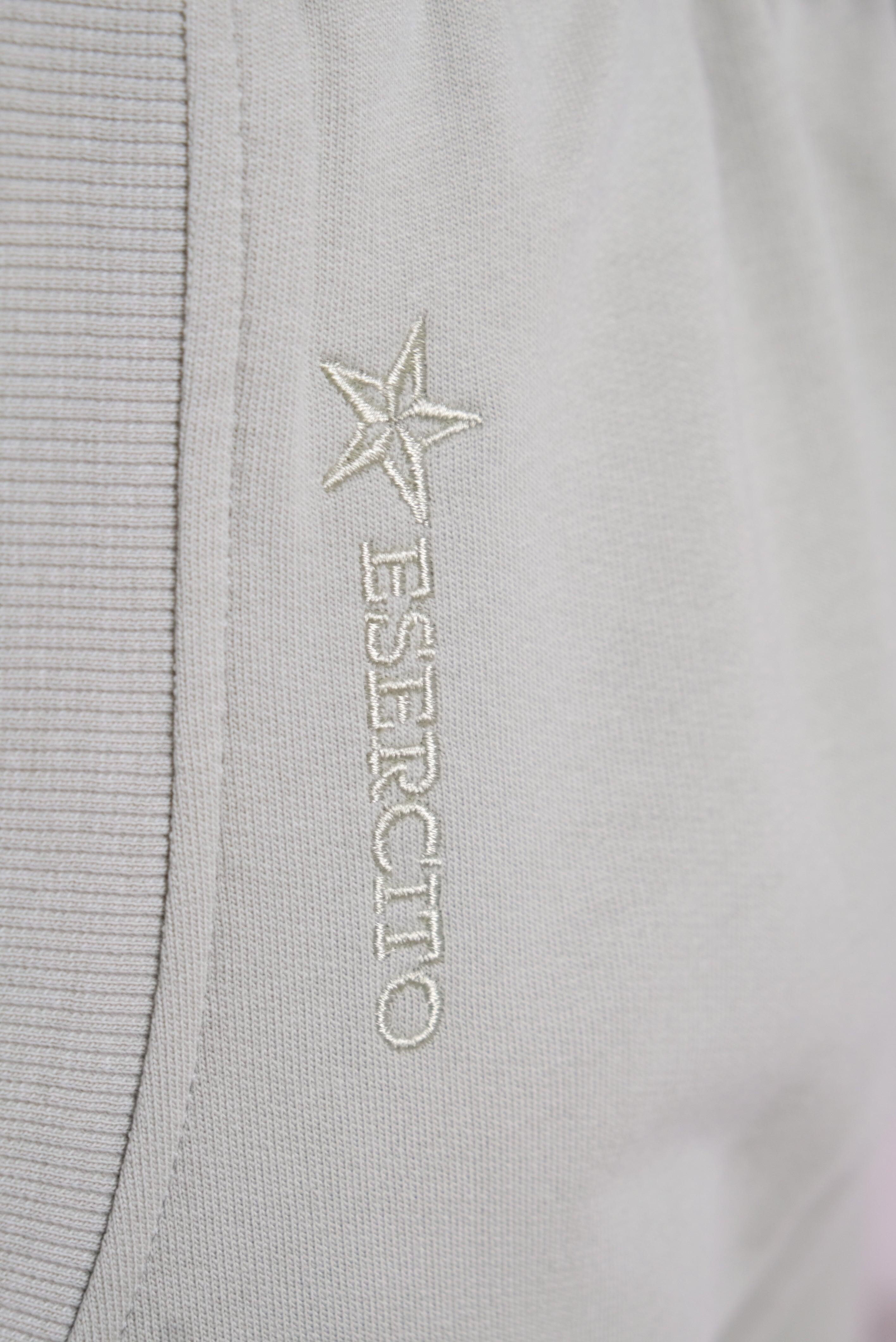 Pantaloni Esercito joggers con tasche verdi uomo 4/4