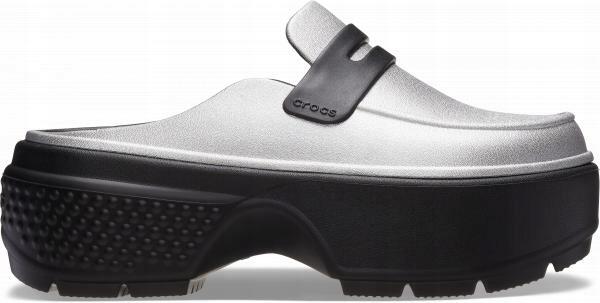Chodaki Dla Dorosłych Crocs Stomp Metallic Loafer Clog 2/6