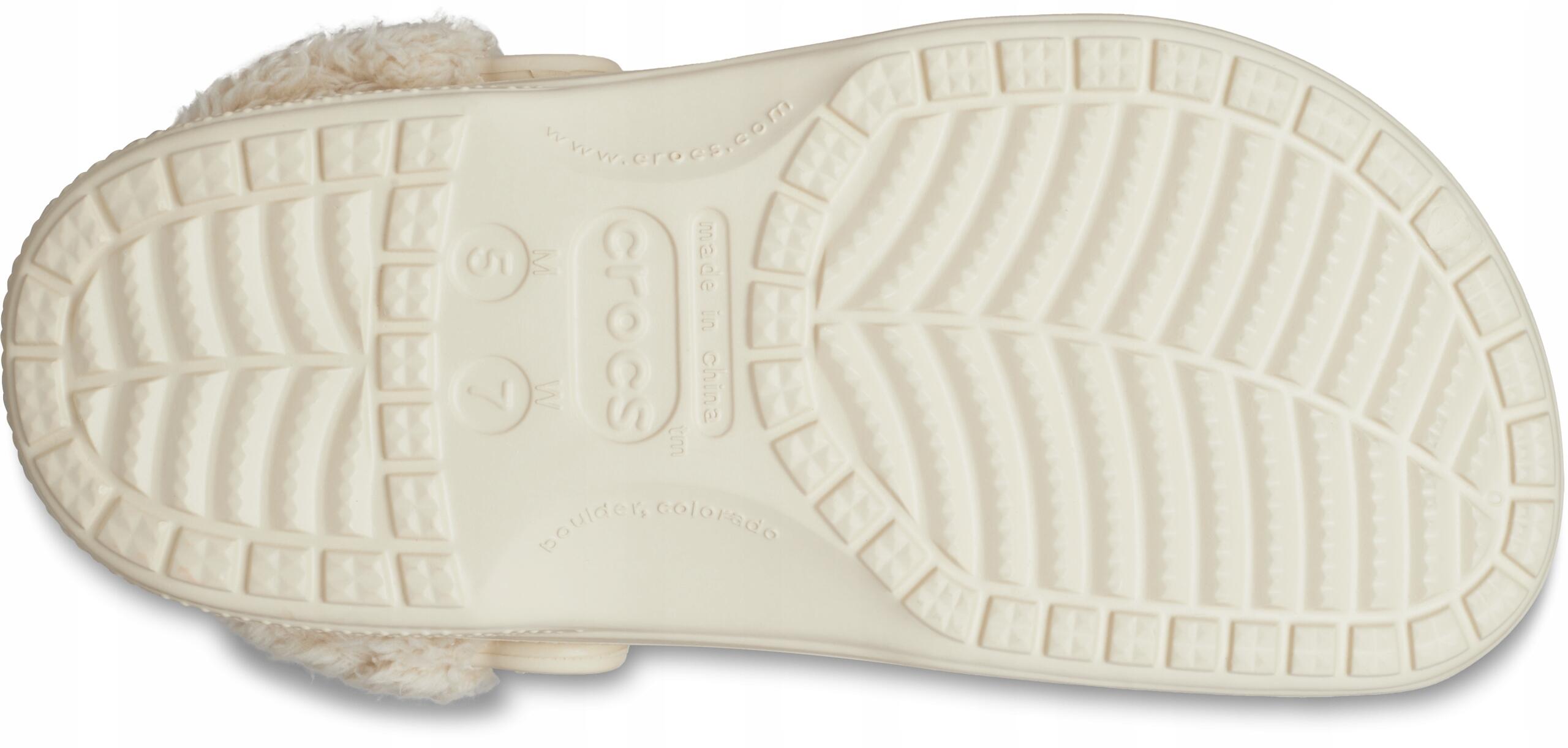 Chodaki Dla Dorosłych Crocs Baya Lined Fuzz Strap Clog 4/6