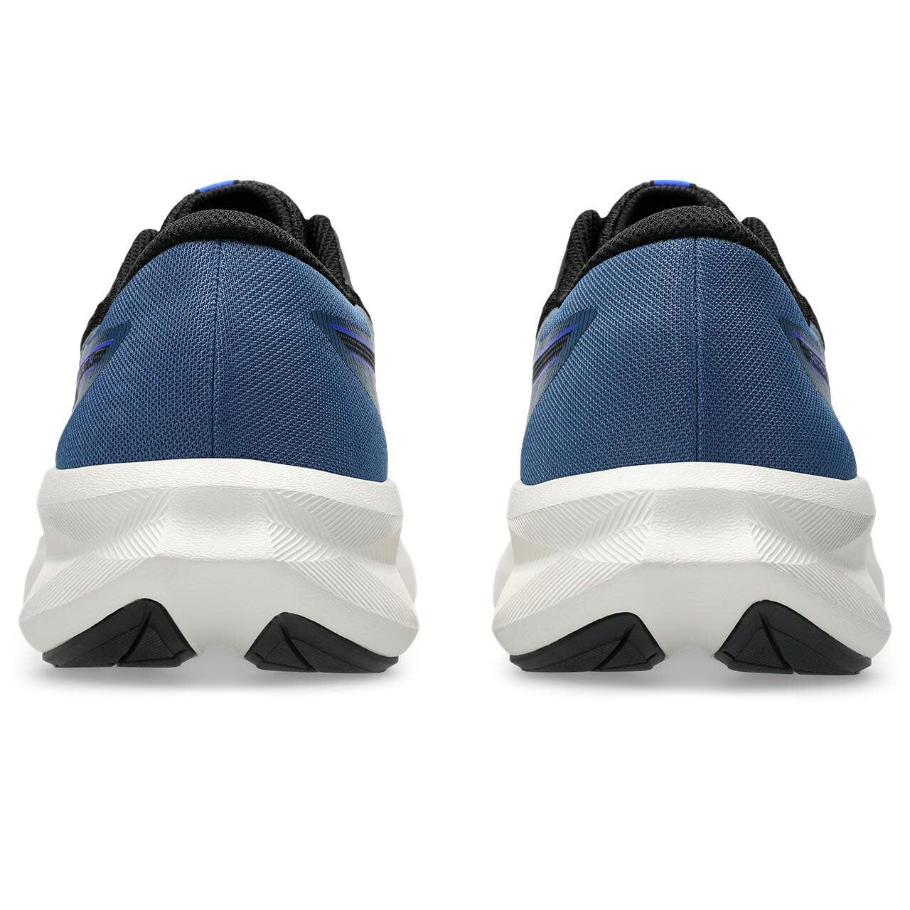 Zapatillas De Running Hombre - ASICS Patriot 14 - Black/NeonBlue 5/7
