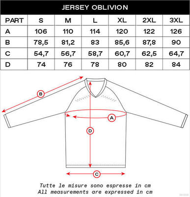 Maglia UFO PLAST MX Oblivion uomo rossa/bianca XL