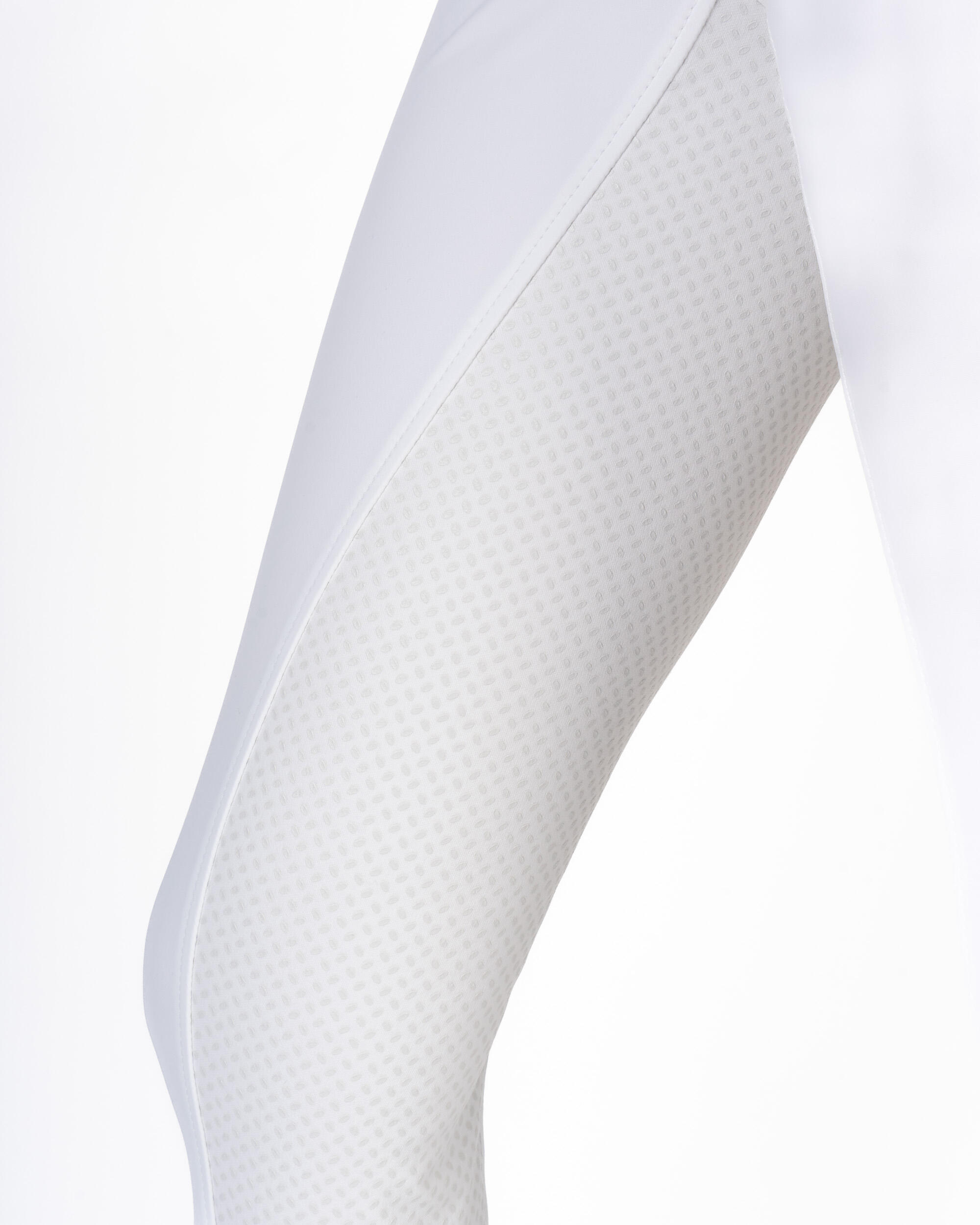 Reithose Damen Hanne Athleisure Vollgrip weiß 4/7