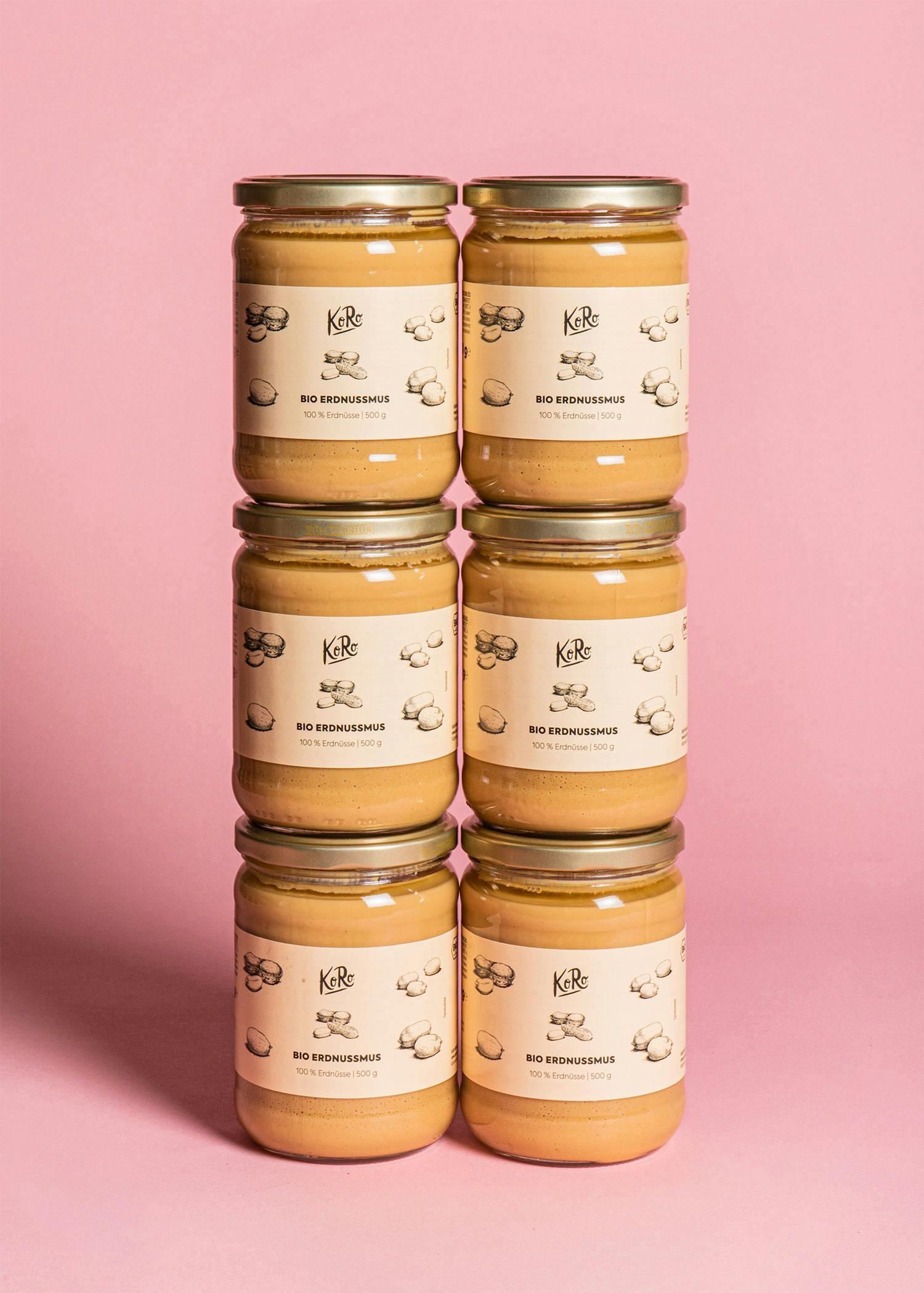 Purée de cacahuètes bio 6 x 500 g 2/7