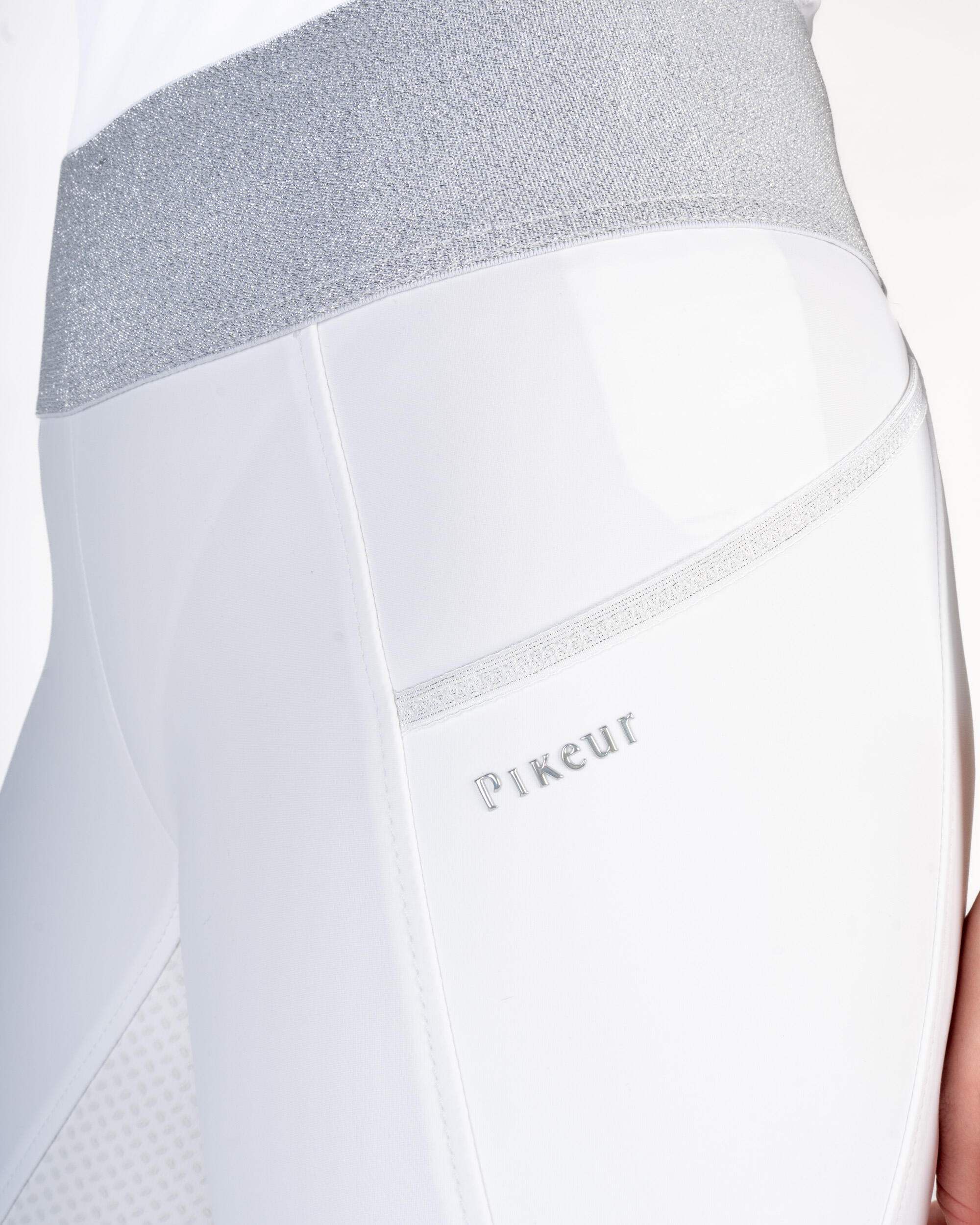 Reithose Damen Hanne Athleisure Vollgrip weiß 2/7