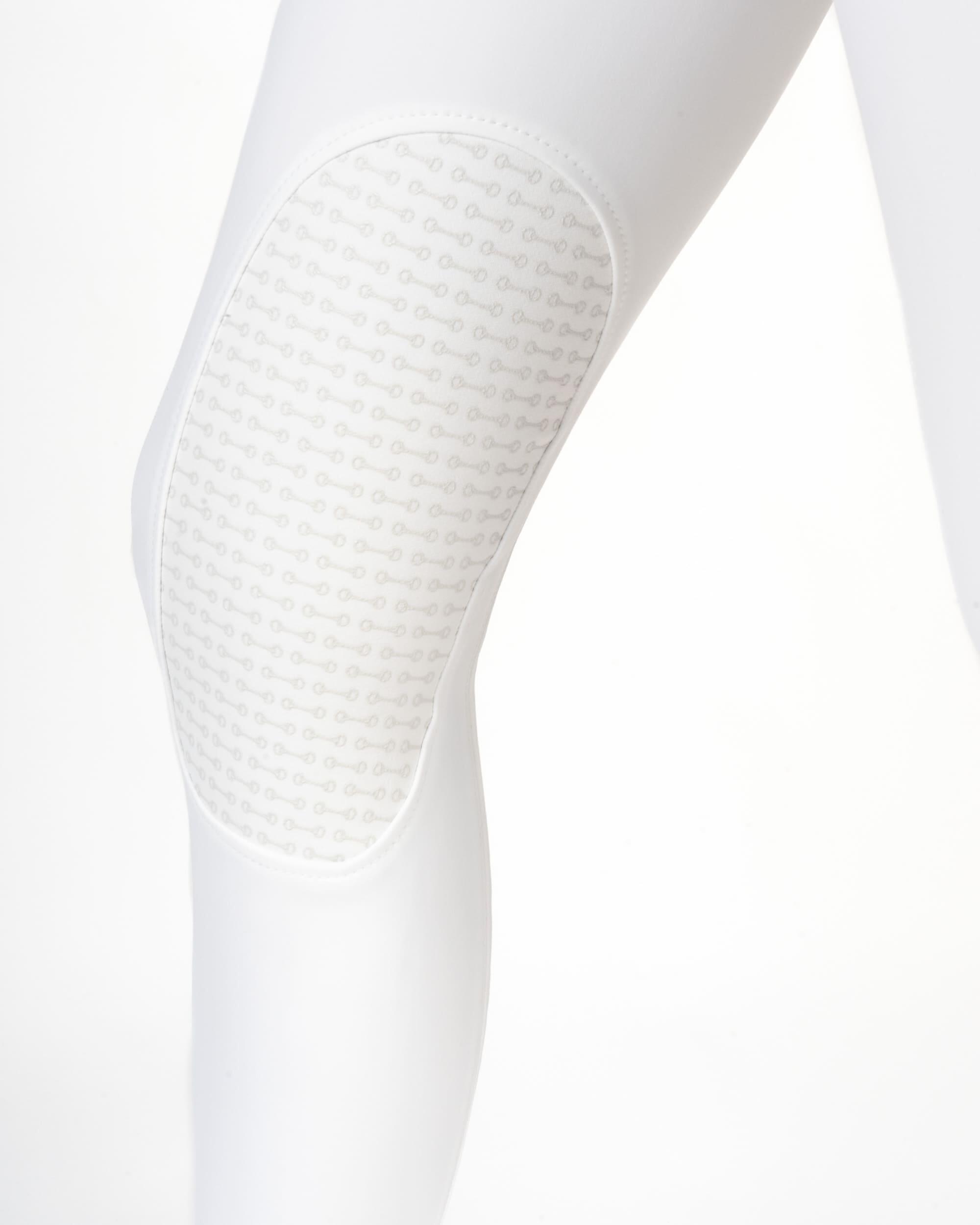 Reithose Damen Laure Kniegrip weiß 6/6