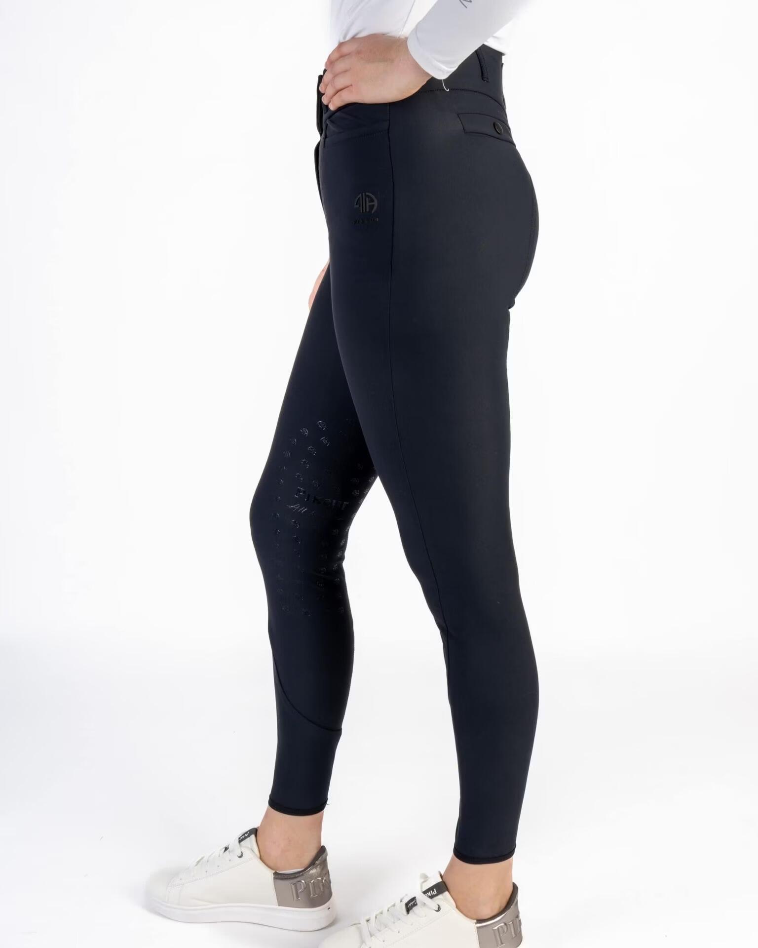 Reithose Damen Linn Sd mit Kniegrip nightblue 2/6