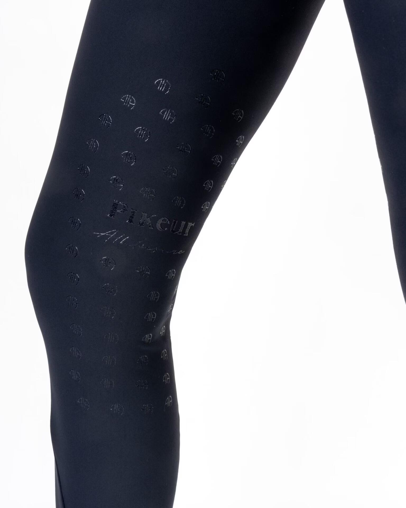 Reithose Damen Linn Sd mit Kniegrip nightblue 3/6