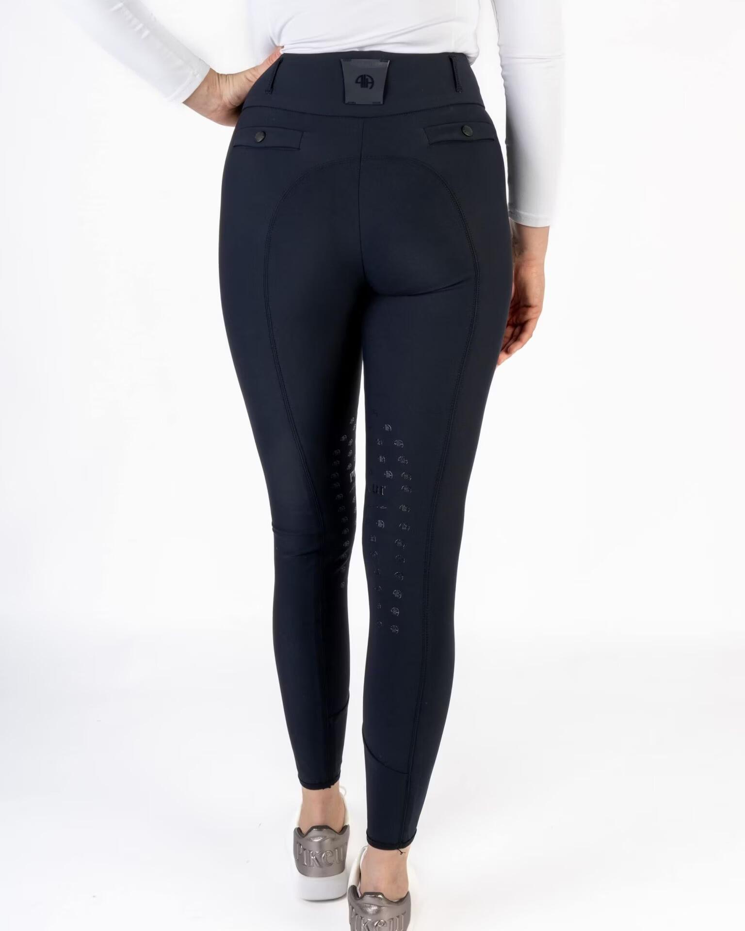 Reithose Damen Linn Sd mit Kniegrip nightblue 4/6