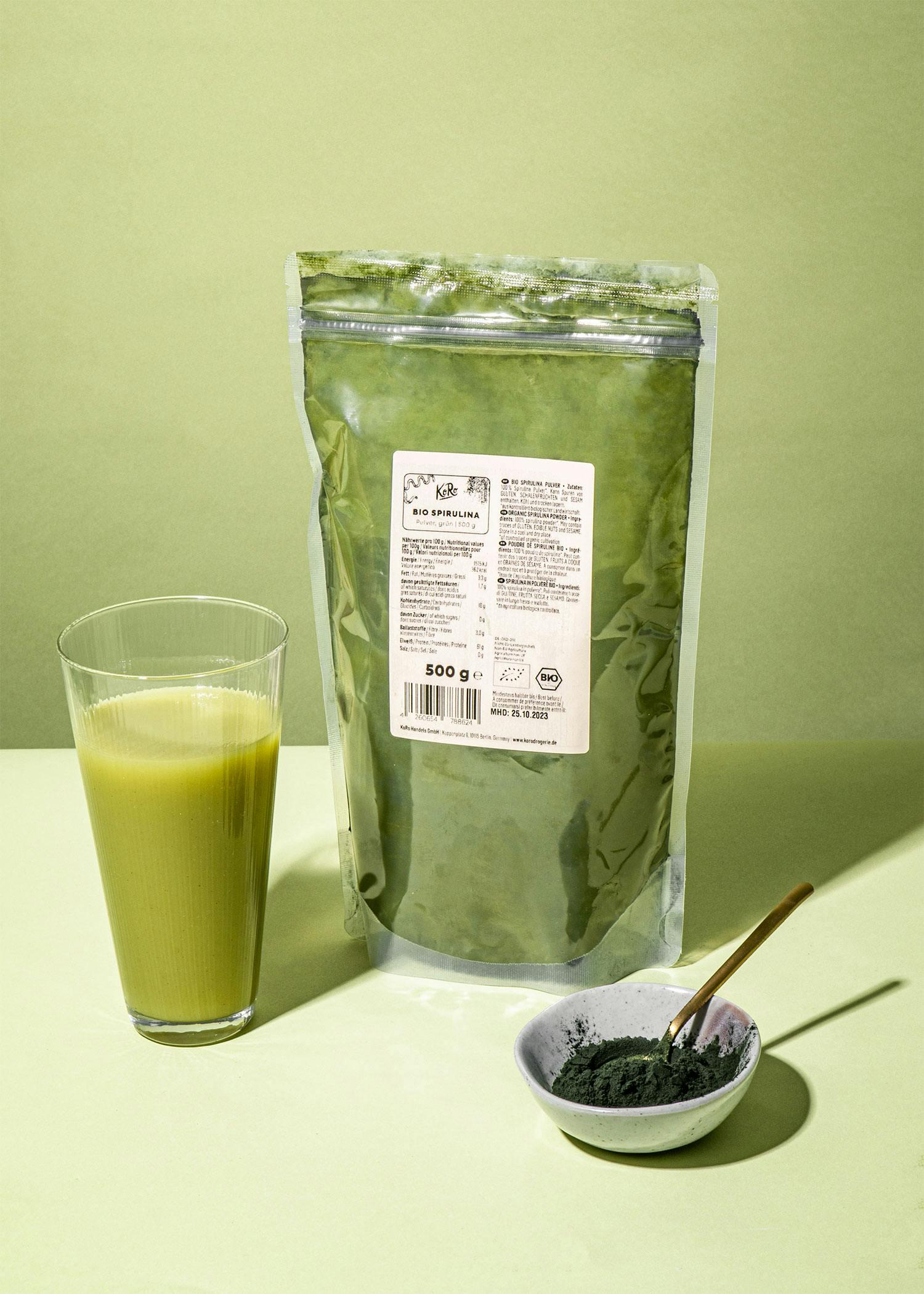 Spiruline en poudre bio 500 g 2/7