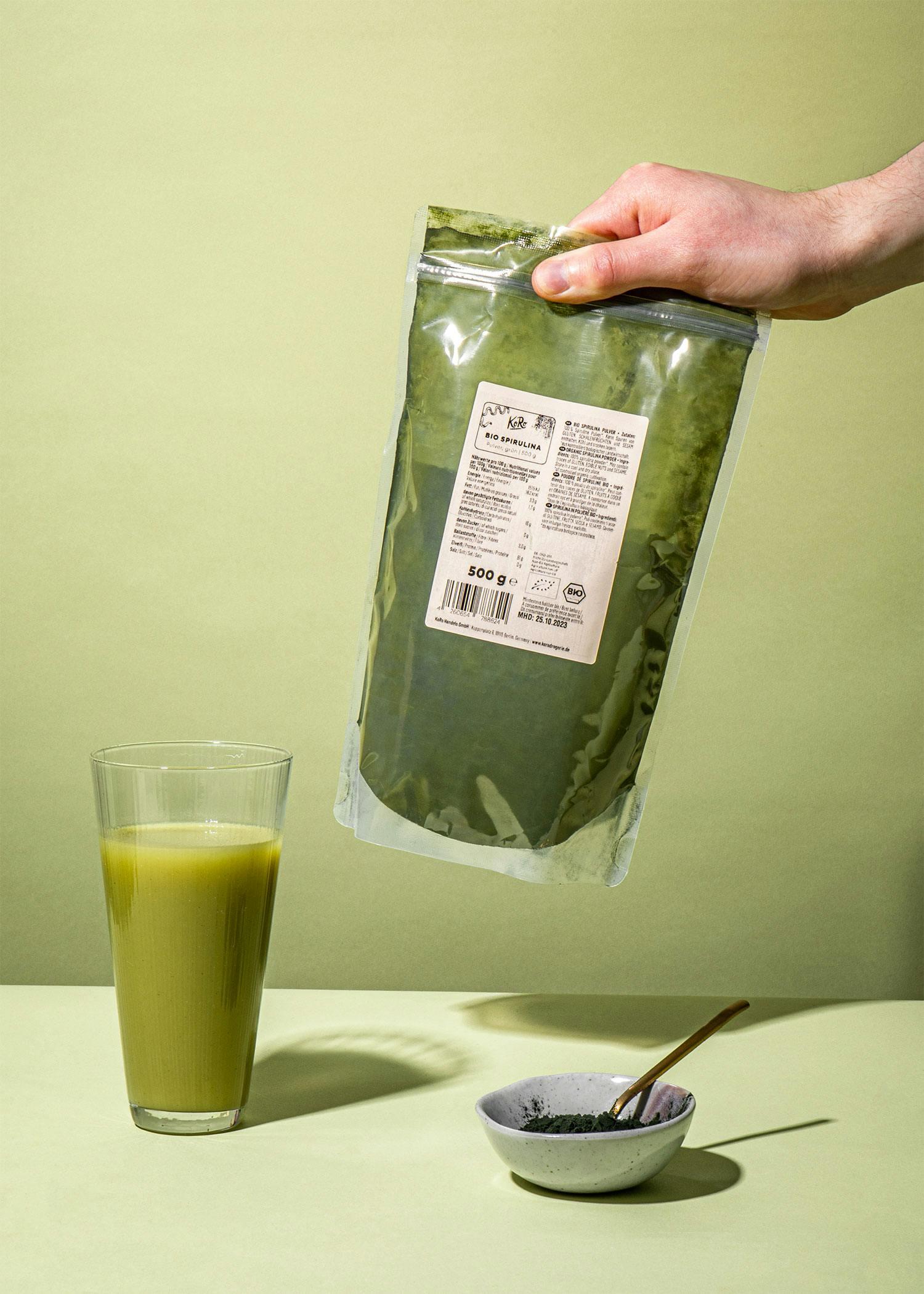 Spiruline en poudre bio 500 g 7/7