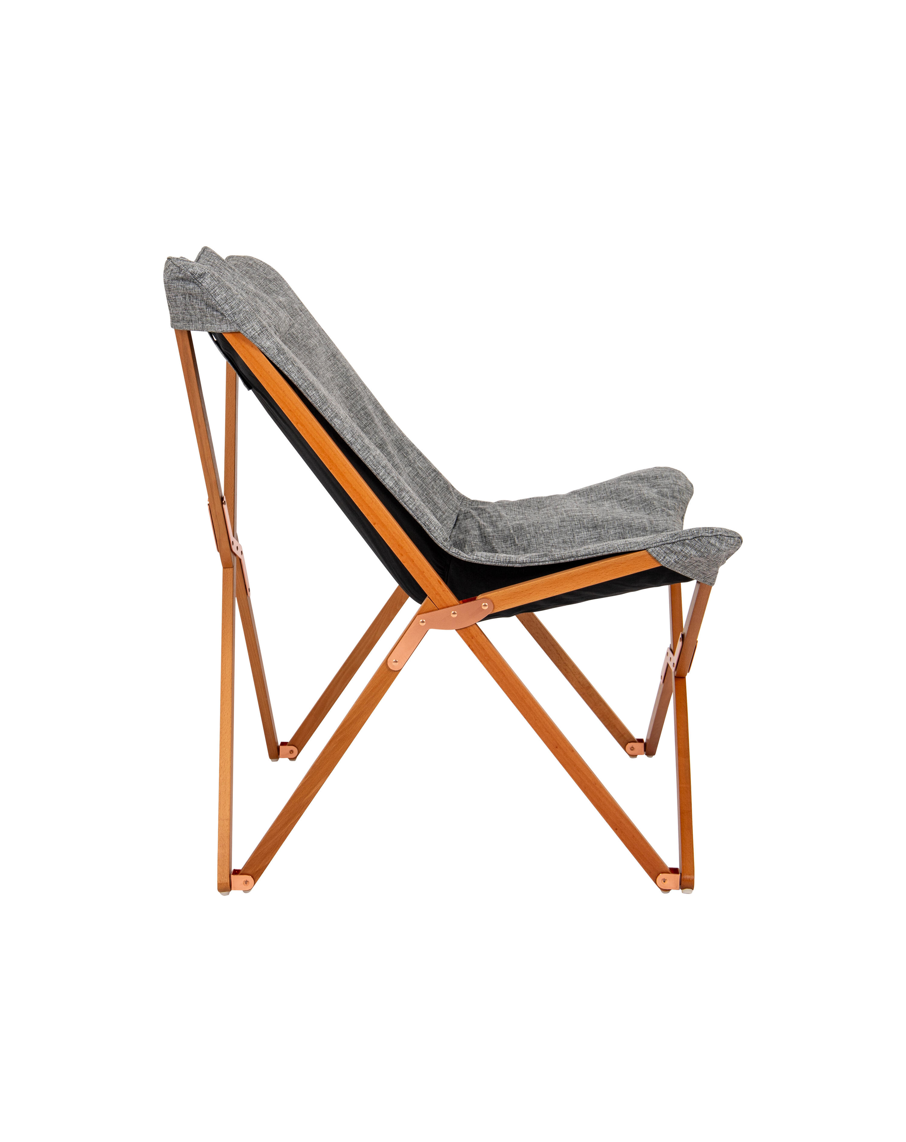 Urban Outdoor - Fauteuil relax - Bloomsbury - L - Polyester oxford - Gris 5/7