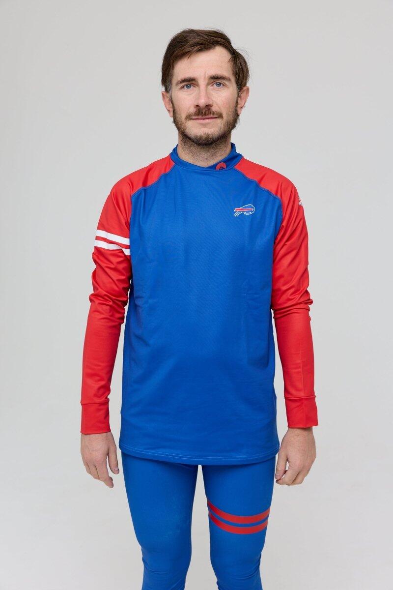 Homme Ski Sous-vêtement Haut Thermique NFL Buffalo Bills 4/7