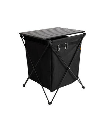 Industrial Serviertisch Arion Rolltisch Camping Falt Schrank Fach Alu