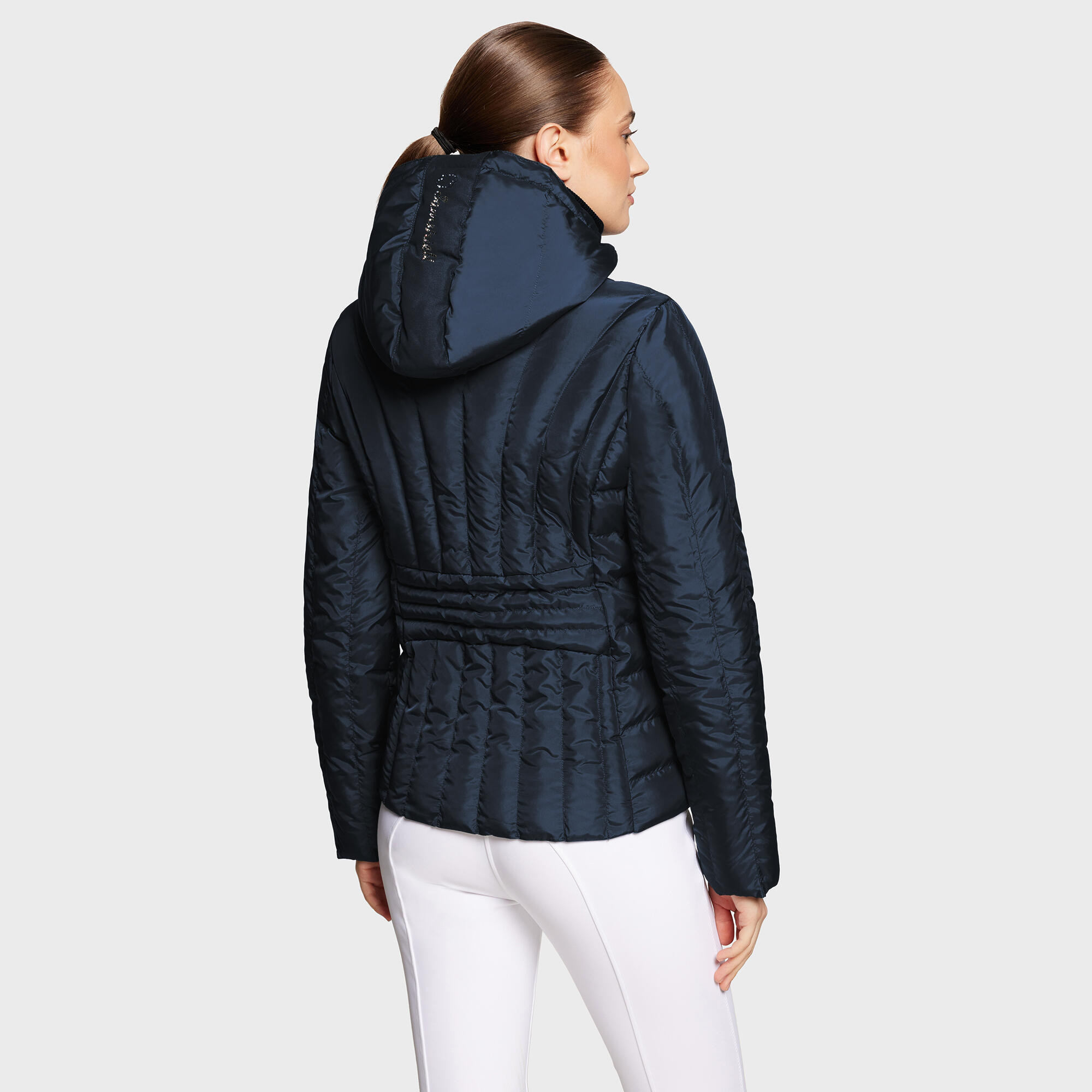 Jacke Damen Courchevel dunkelblau 2/3