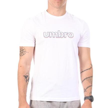 T-shirt Blanc Homme Umbro Outl Net